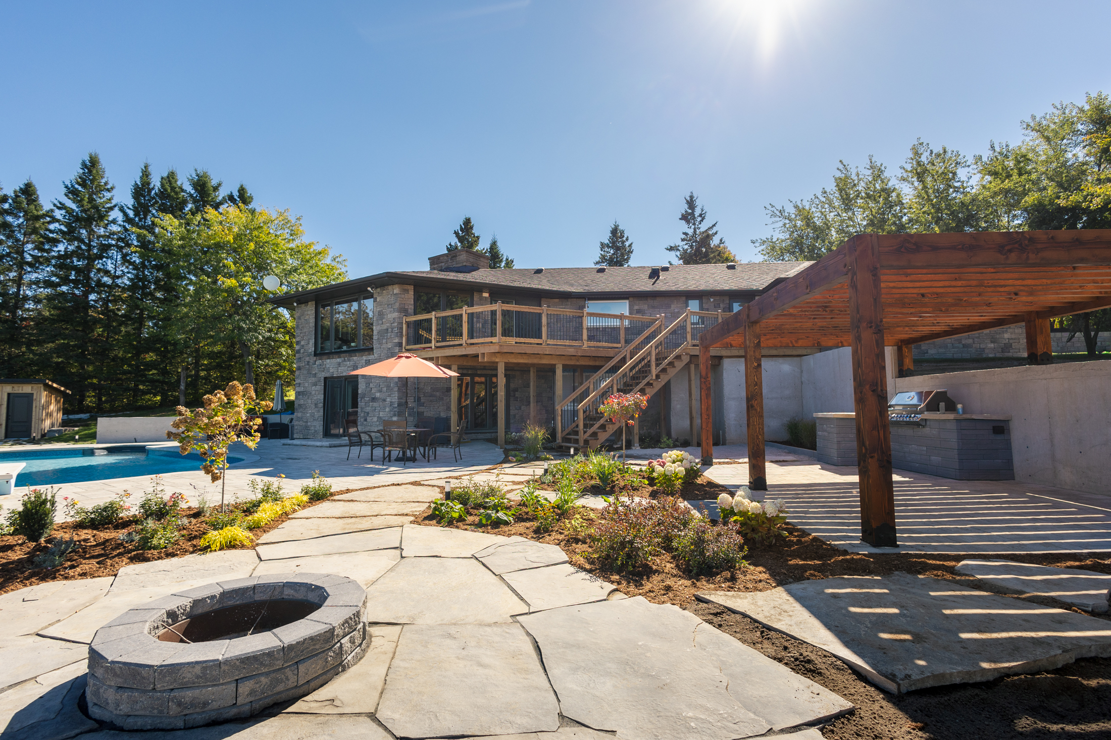 MK Landscaping patio project