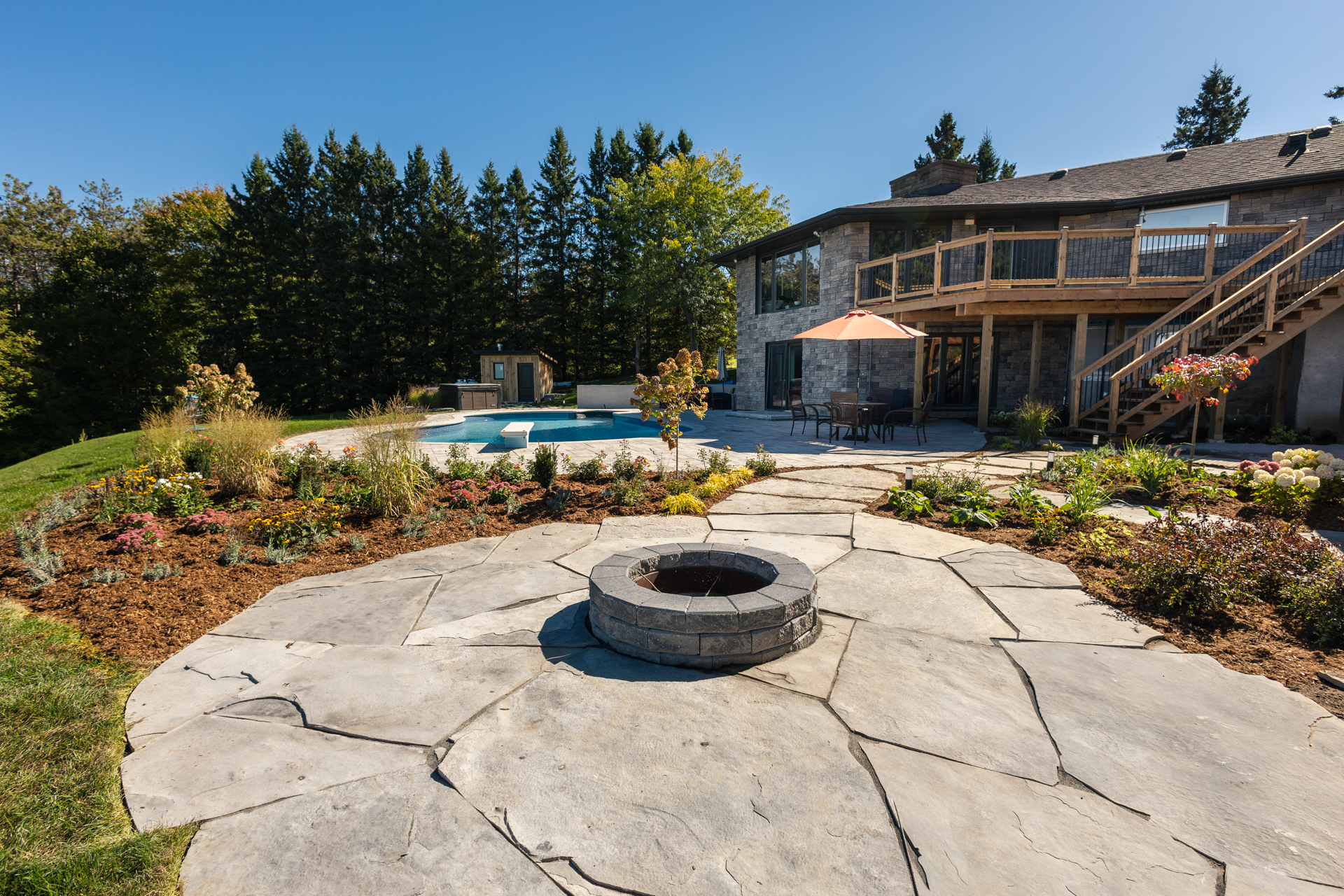 MK Landscaping patio project